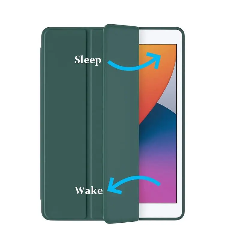 Чохол-книжка BeCover Tri Fold Soft TPU Silicone для Apple iPad Air 4 10.9 2020/2021 Dark Green (706870) - фото 5