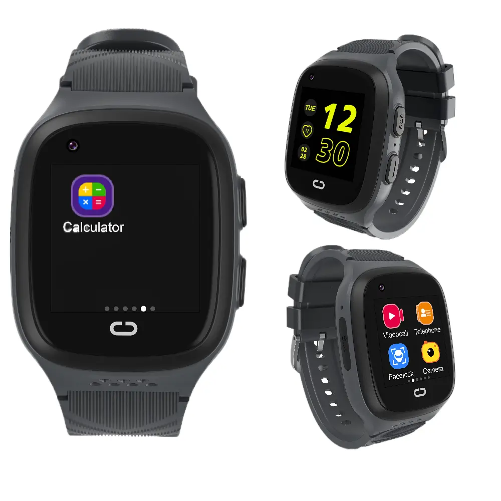 Смарт-годинник Emy LT31E WI-FI GPS SIM Black (18321-hbr) - фото 3