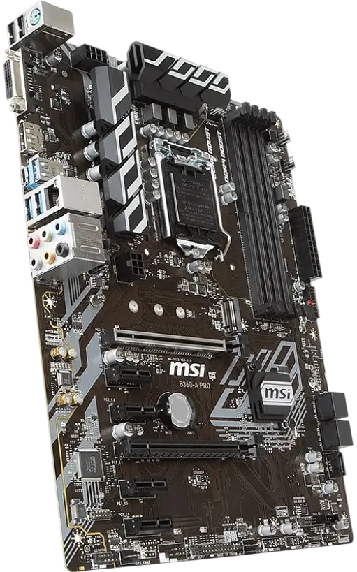 Материнська плата MSI B360 A-Pro LGA 1151v2 (B360-A PRO) Б/В - фото 2