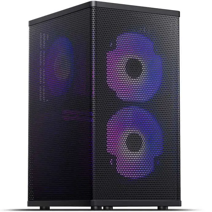 Корпус Jonsbo VR3 Aluminum Black (VR3 Black) Без БП - фото 2