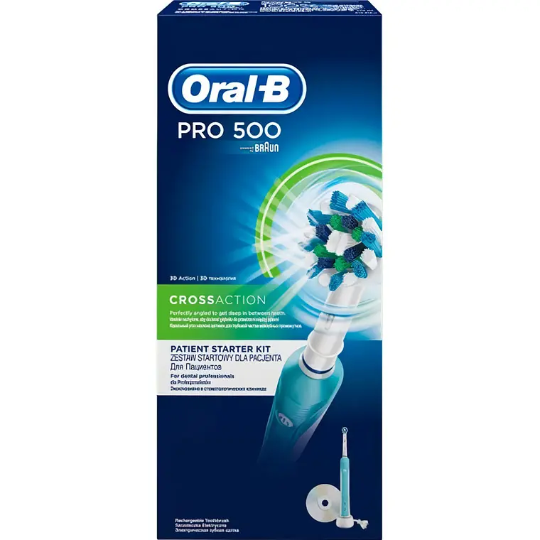 Електрична зубна щітка Oral-B Pro 500 Cross Action [97368] - фото 6