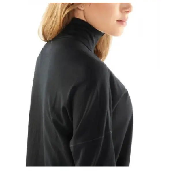 Кофта Icebreaker Kinetica LS Zip Black S (1052-104 620 001 S) - фото 2