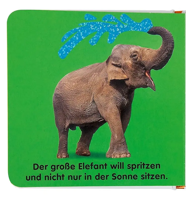 Mein Fühlbilderbuch. Wilde Tiere - фото 2