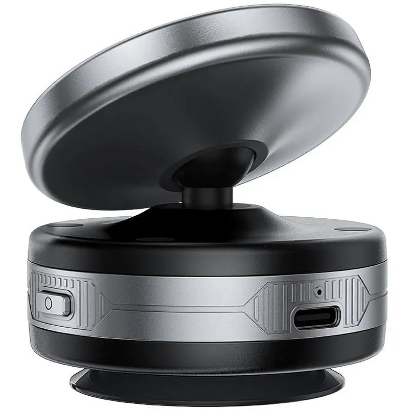 Автотримач із БЗУ E29 Magnetic Wireless Charging Auto Fix 15W Metal gray Acefast teh0029291 - фото 2