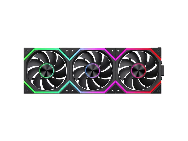 Корпусний вентилятор Gamemax FN12A-N2 WL Black 3-Pack