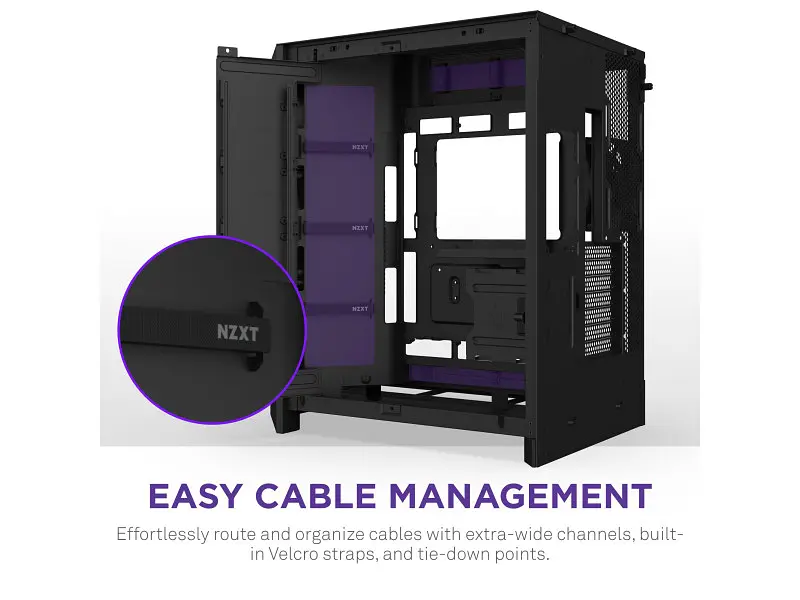 Корпус NZXT H9 Flow Black (CM-H92FB-01) - фото 7