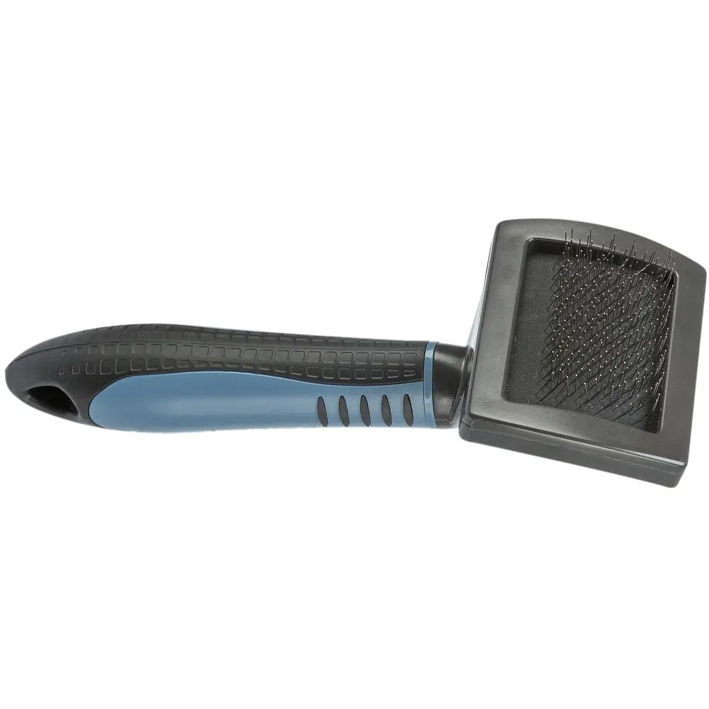 Щітка Trixie для котів пластик металева щетина 7*16см - фото 3