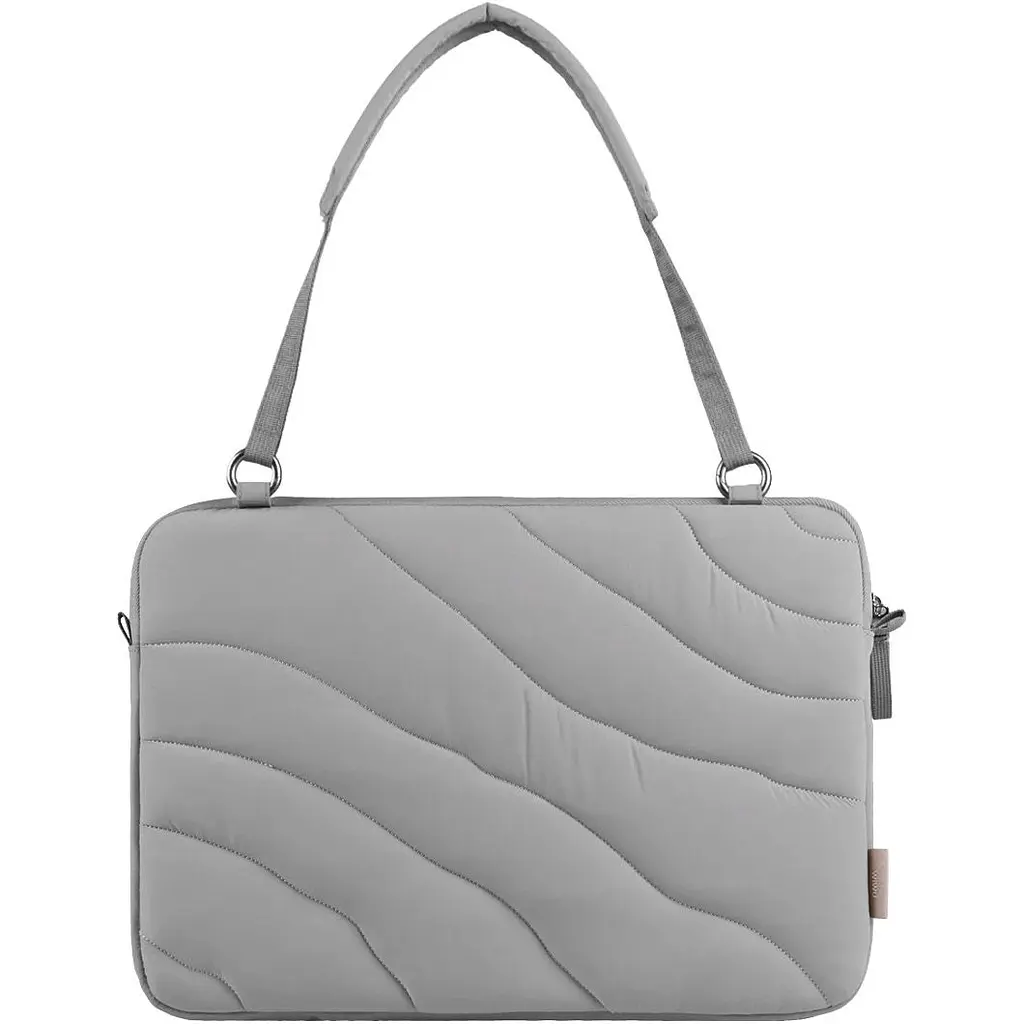 Сумка для ноутбука WiWU Terrace Laptop Sleeve 14` Light Grey [177028] - фото 4