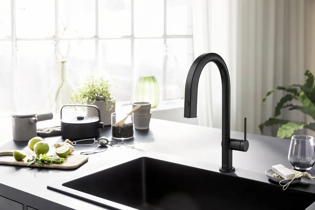 Змішувач Hansgrohe Aqittura M91 FilterSystem 210 1jet pull-out Sbox кухонний сет з Harmony Chrome 76800000 Хром - фото 3