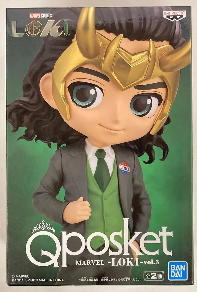 Фігурка Spirits Q posket Марвел Локі Marvel Loki 14 см B QP M L - фото 2
