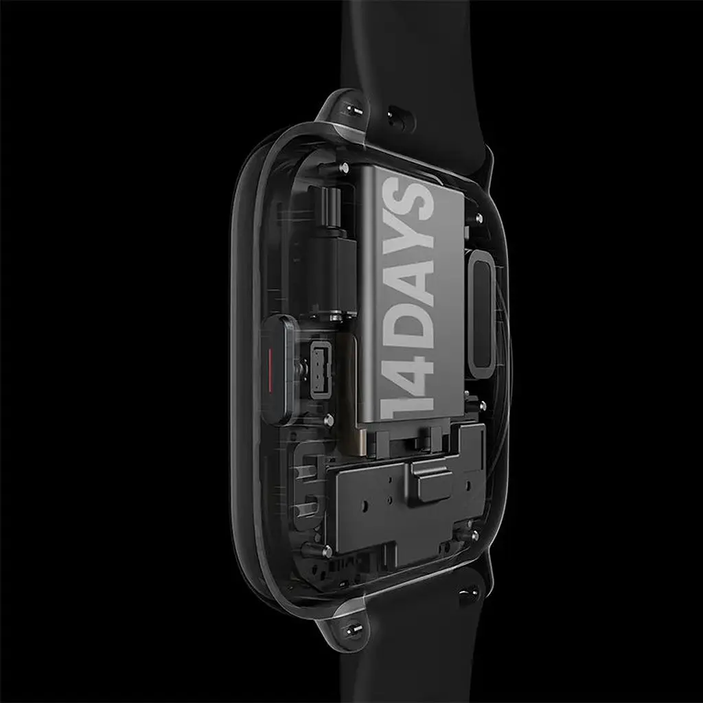 Смарт часы Amazfit Active Midnight Black (черные) - фото 5