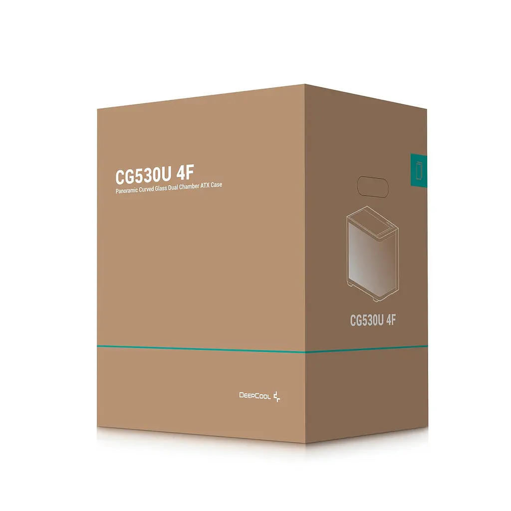 Корпус DeepCool CG530U 4F Black (R-CG530U-BKAGA4-G) без блока питания - фото 2