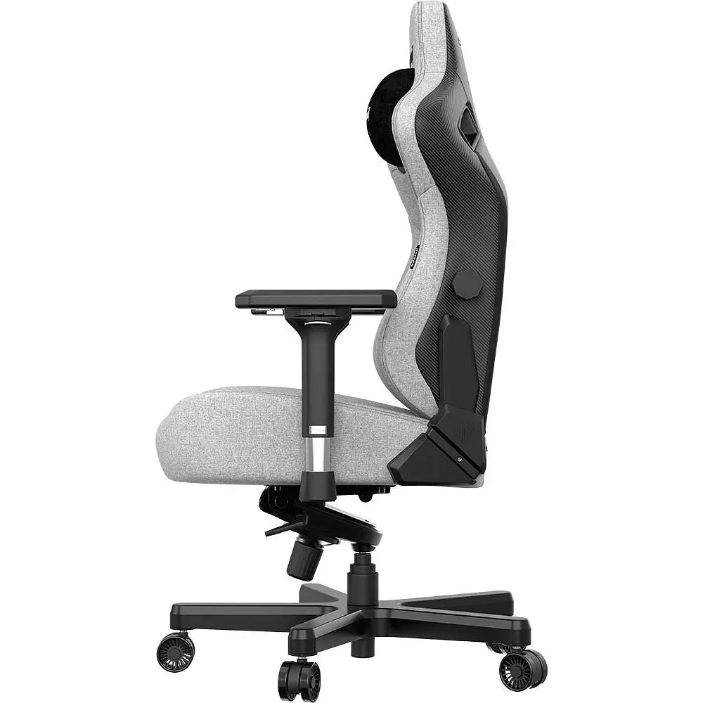 Кресло для геймеров Anda Seat Kaiser 3 Size L Fabric Grey (AD12YDC-L-01-G-PV/F) - фото 8