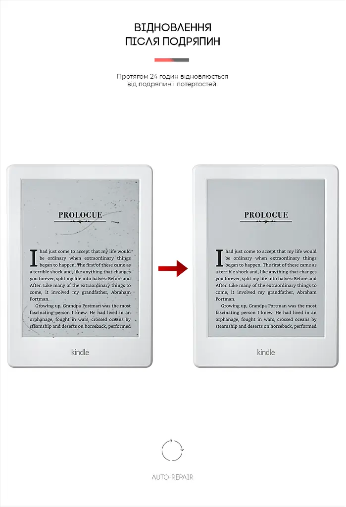 Гідрогелева плівка на електронну книгу Amazon Kindle 8th Gen ArmorStandart захисна плівка на електронну книгу прозора (ARM62468) - фото 3