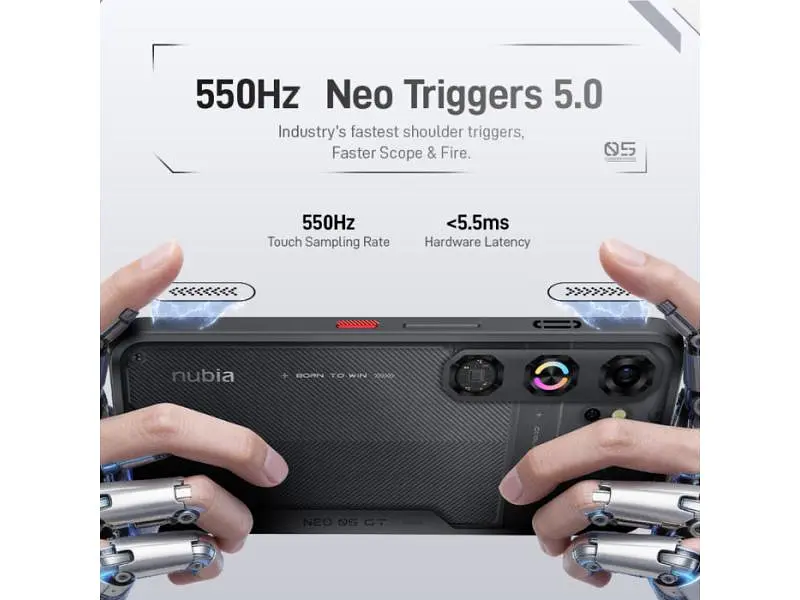 Смартфон ZTE Nubia Neo 5 GT 8/256GB Gray - фото 8