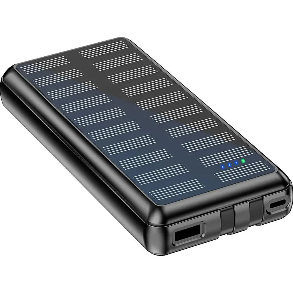 Зовнішній акумулятор Rixus RXPB47 20000mAh 22.5W Black (D23F6314F9) [172725] - фото 2