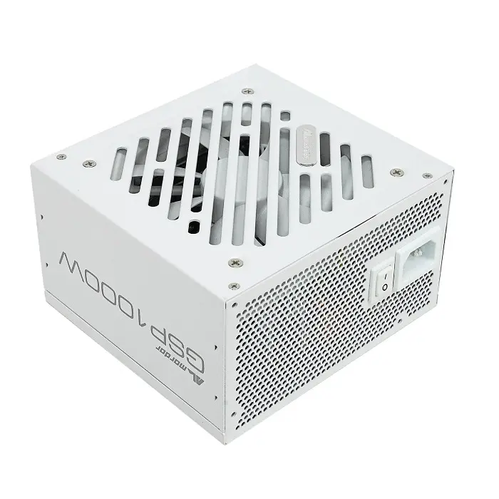 Блок питания 1000 Вт, ALmordor GSP, ATX, White, модульный, 80+ Gold, Active PFC, 120 мм Fanstop, 3xMolex / 8xSATA / 3x6+2-pin / 1x16-pin / 2x4+4-pin / 1x20+4-pin (ALGSP1000WH) - фото 2