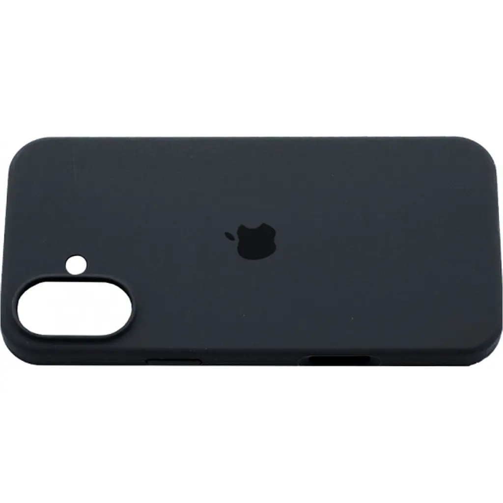 Чохол Silicone Case для Apple iPhone 16 Dark Gray AA [115062] - фото 2