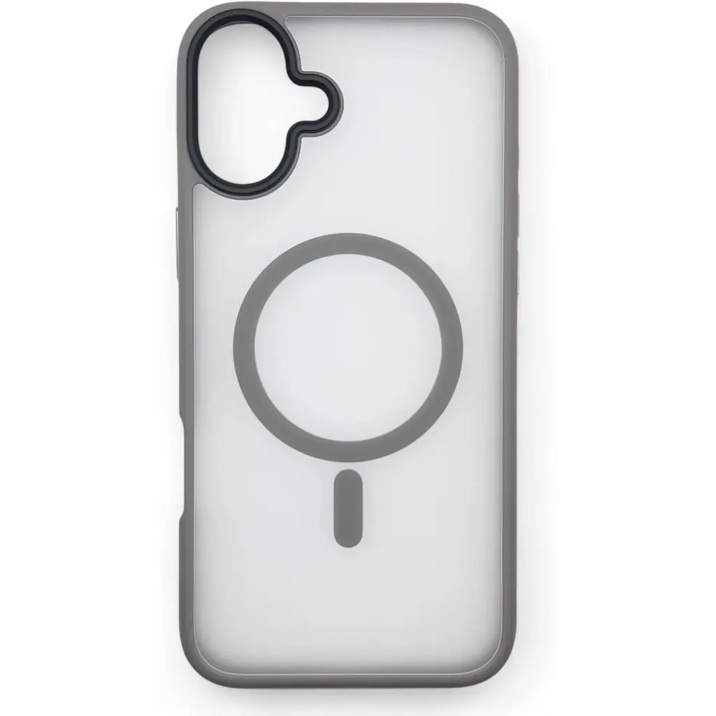 Чехол-накладка BeCover Metal Buttons Case (MagSafe) для Apple iPhone 16 Plus Gray (712095) - фото 5