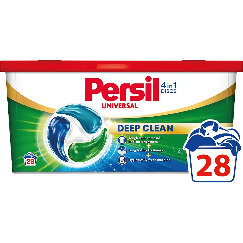 Диски для прання Persil Universal 4 in 1 Discs Deep Clean 28 шт.