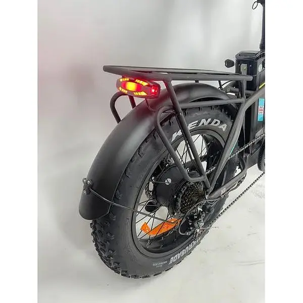 Електровелосипед E-scooter FateBike Mega 1000 1200W 48V 21Ah сірий - фото 12