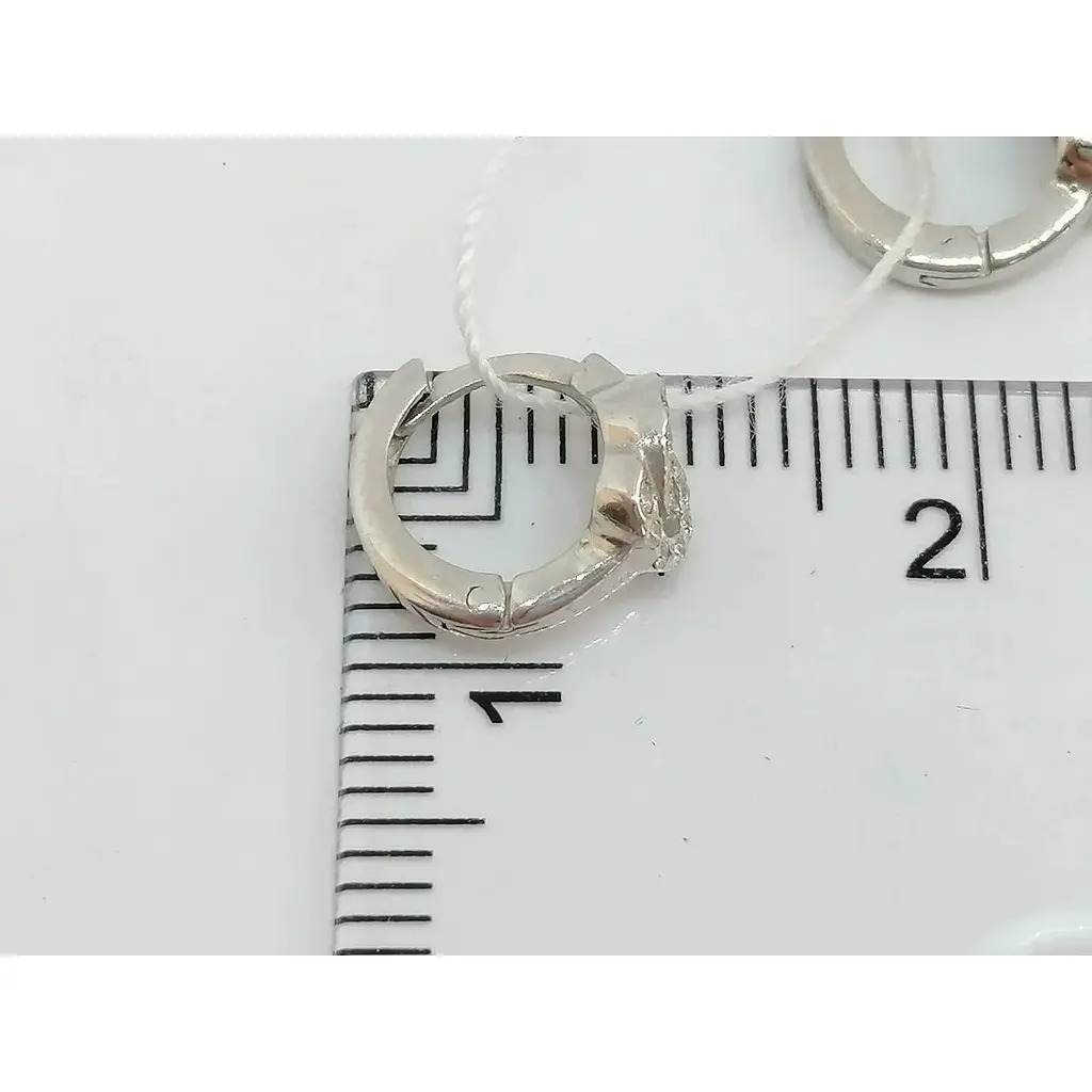 Серебряные серьги Vegas с фианитами. 20100Р - фото 7