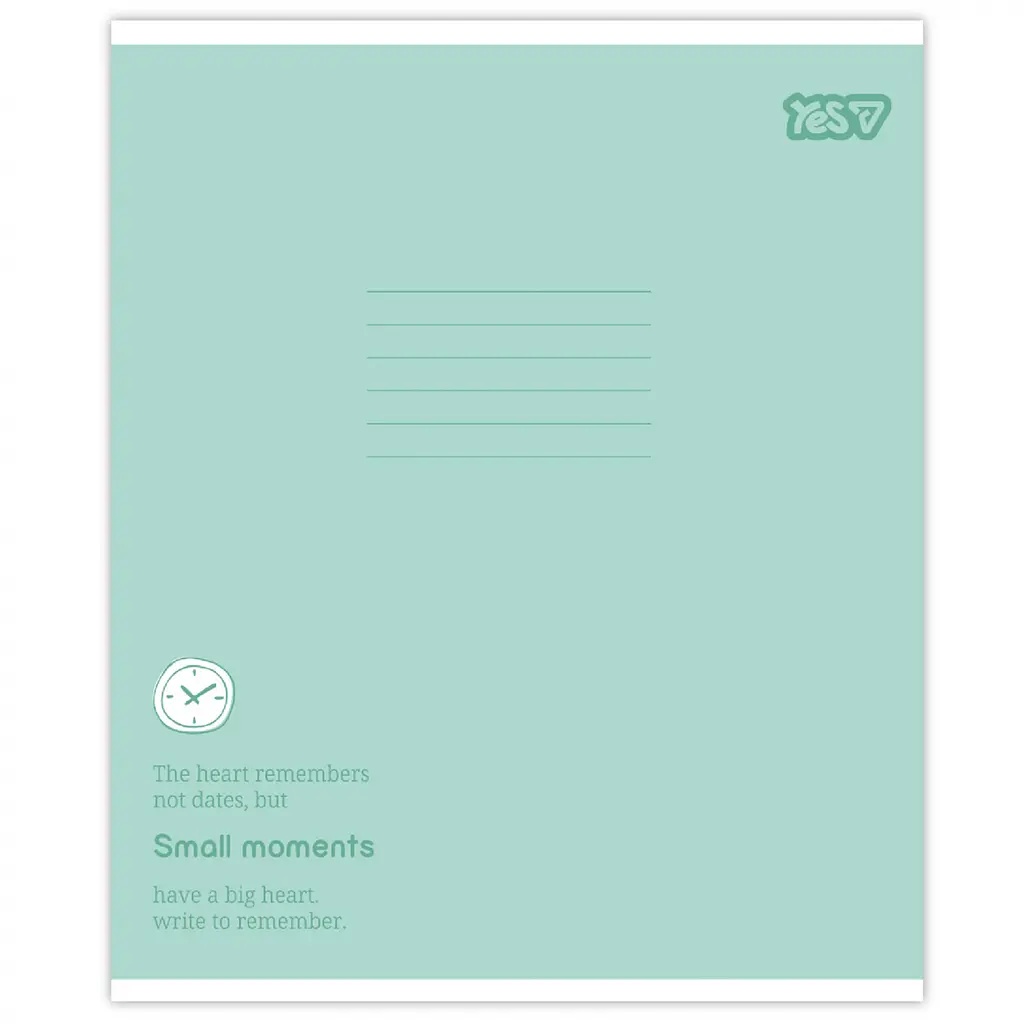 Набір зошитів Yes Small moments 12 аркушів у косу лінію 25 шт. (768687) - фото 5