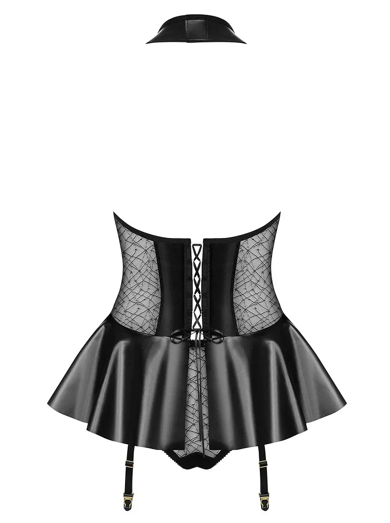 Комплект білизни Obsessive 859 L/XL чорний - фото 6