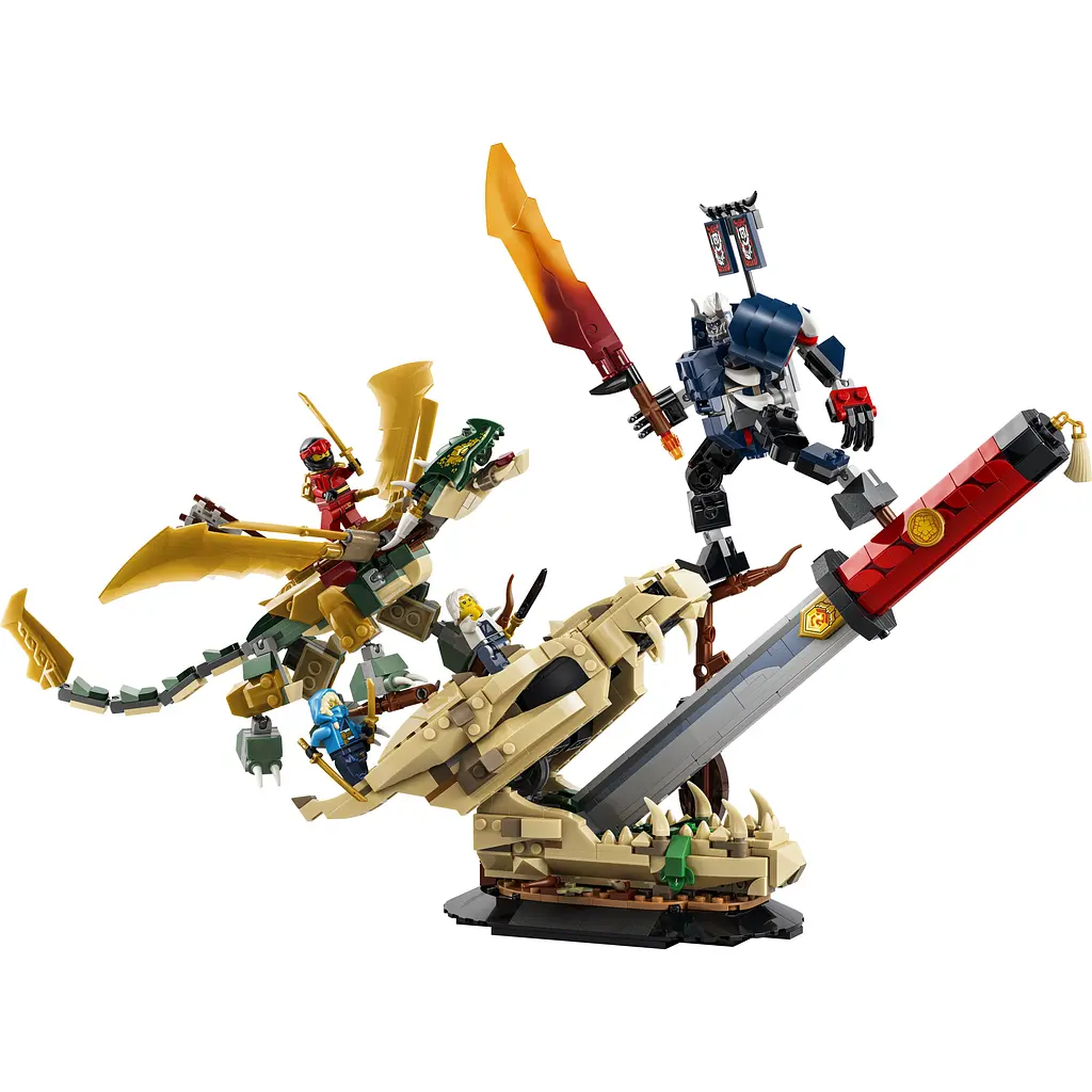 Конструктор LEGO Ninjago Битва біля черепа Дракона з мечем (71871) - фото 2