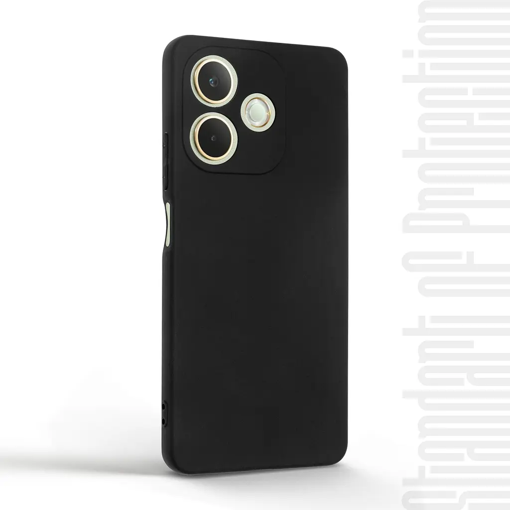 Чехол-накладка для смартфона OPPO A5 Pro 4G/A5 Pro 5G противоударный, силиконовый, термополиуретановый (ТПУ), с защитой камеры и корпуса, черный, защита всего корпуса, ArmorStandart (ARM85386) - фото 2