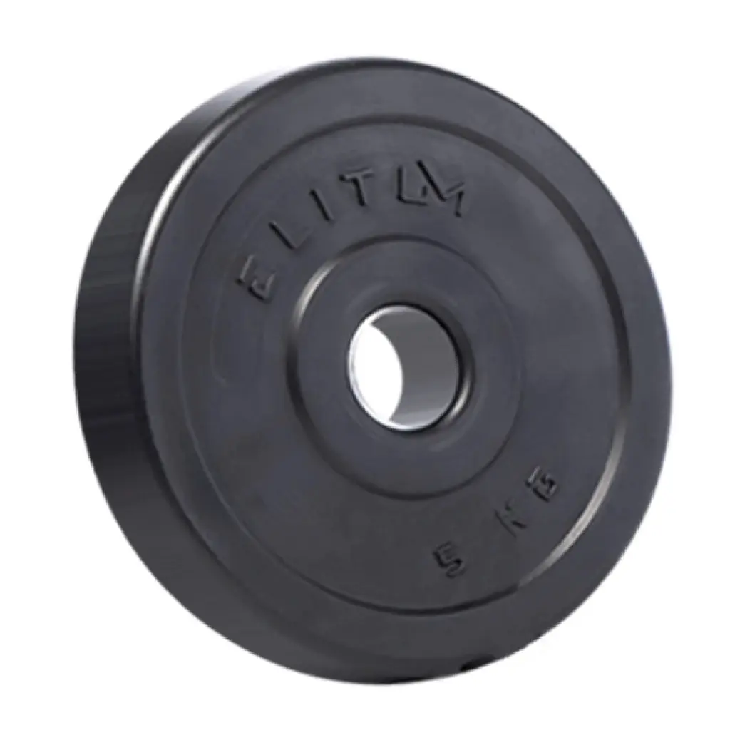 Набір композитних дисків Elitum Titan 59 кг для гантелей і штанг + 2 грифи duplication - фото 6