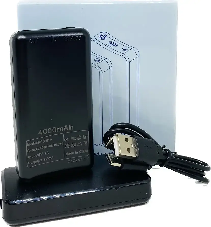 Шкарпетки з підігрівом ZBHSWZ01 з блоком 4000mAh 38-44р. (Чорний) - фото 9