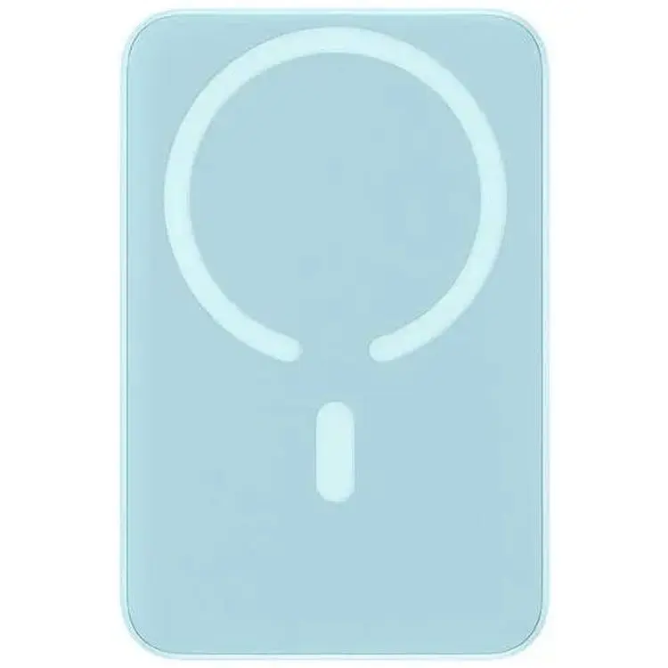 Портативна батарея Baseus Magnetic Mini Wireless Fast Charge Power Bank 10000 mAh 20W PPCX030003 Blue - фото 2