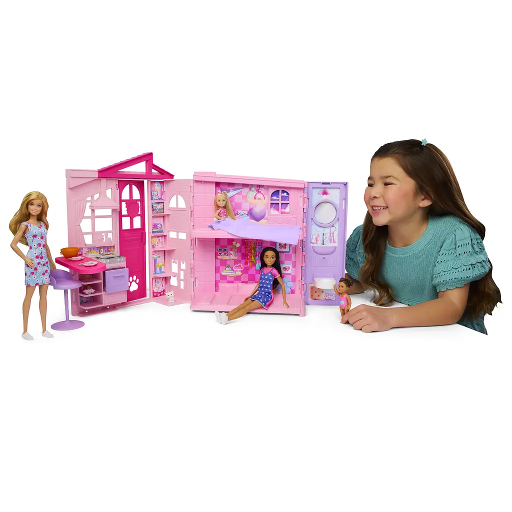 Портативний будиночок для ляльки Barbie Вихідні за містом (JMD27) - фото 10