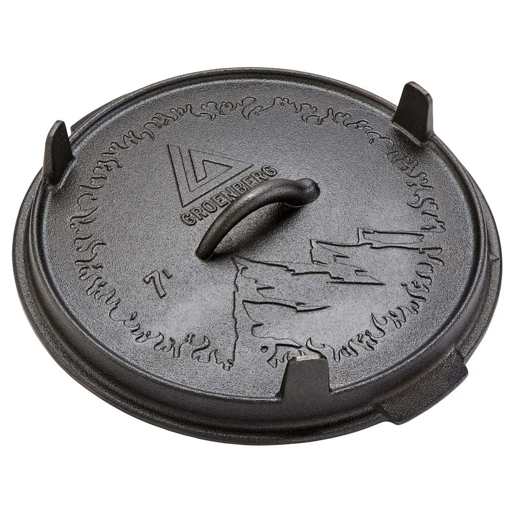 Казан з кришкою Groenberg Askja Pot 30 cm / 7 L Black (266017) - фото 10