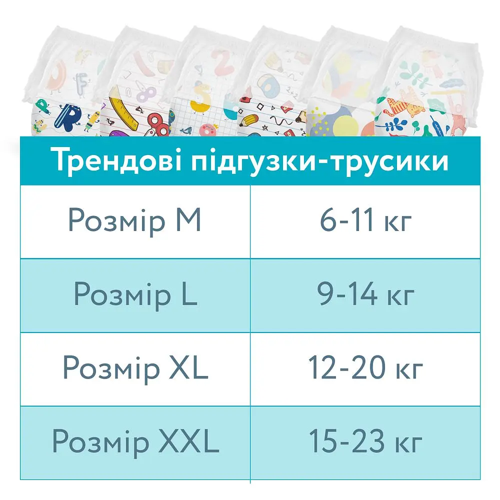 Подгузники-трусики Offspring Fun Figures размер XL (12-20 кг) 30 шт. (DP-OI-FAP-XL30P-FFG) - фото 10