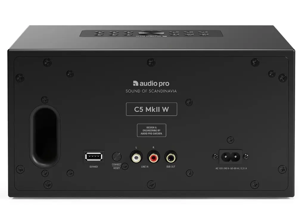 Акустична система Audio Pro C5 MkII W Black (90404166) - фото 4