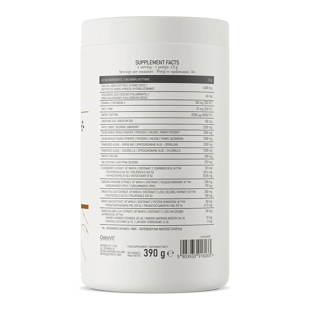 Препарат для суглобів і зв'язок OstroVit Glow Drink, 390 грам - Ананас-манго - фото 2