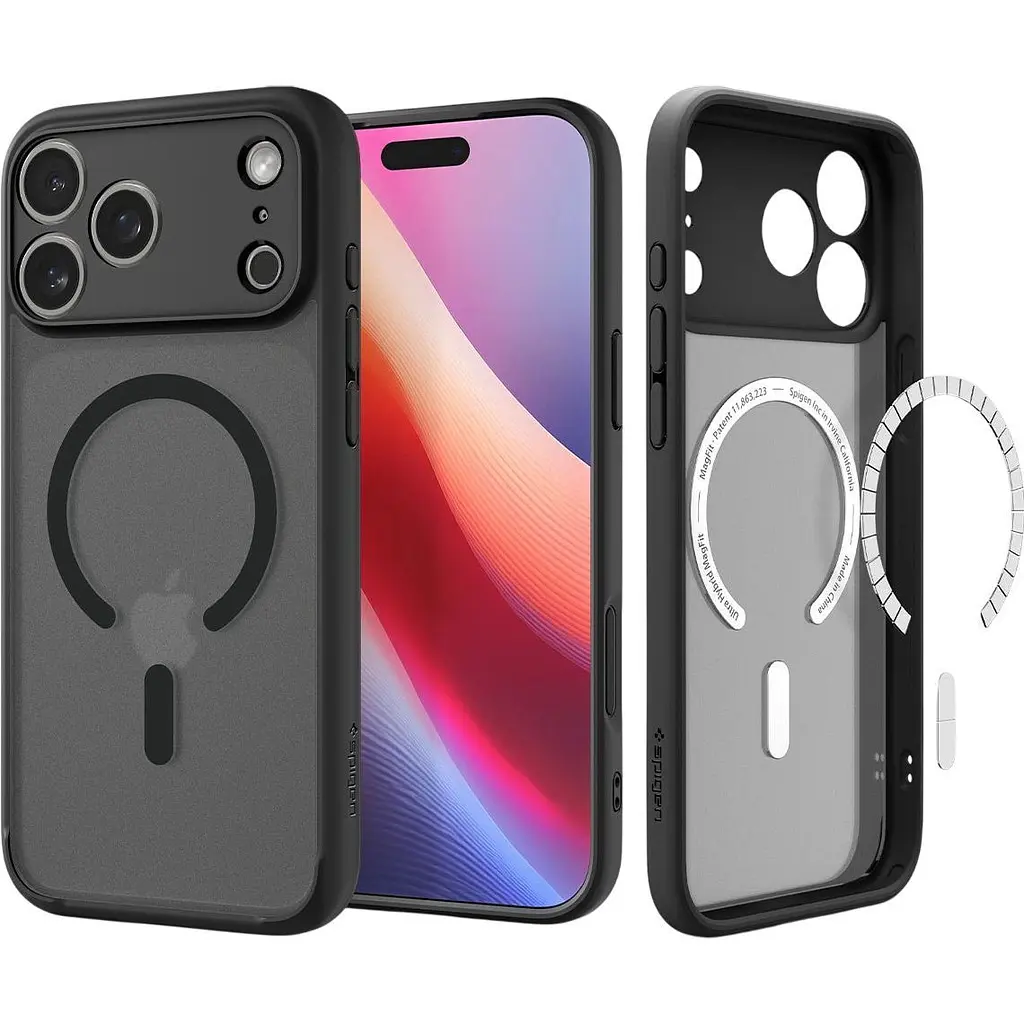 Чохол Spigen Ultra Hybrid with MagSafe для Apple iPhone 17 Pro Max Frost Black (ACS10285) [152023] - фото 7
