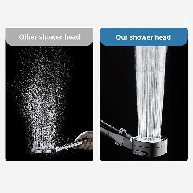 Душова лійка Water Shower Head з фільтром 4 режими струменя, економія води, антикальцієва система - фото 7