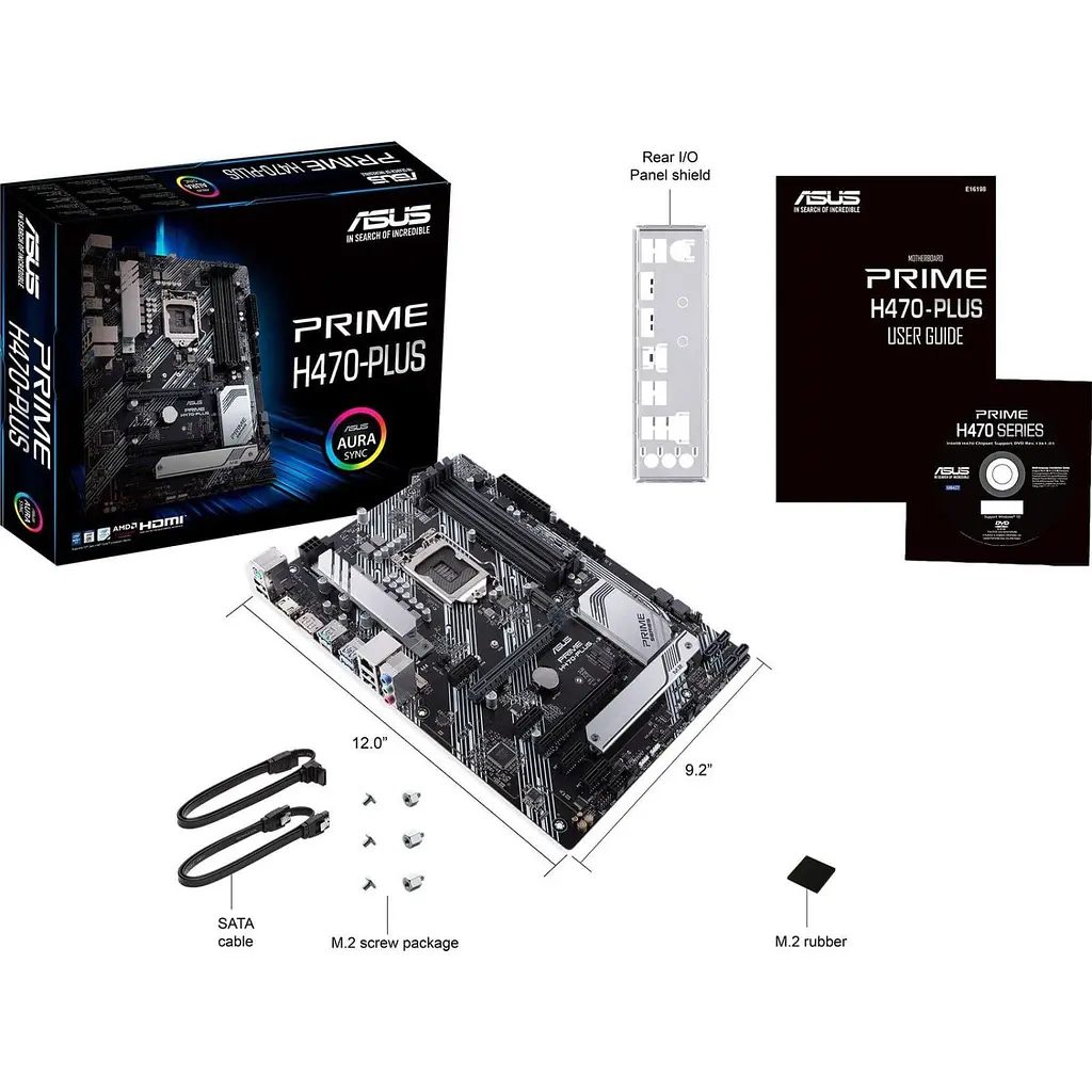 Материнська плата ASUS Prime H470-Plus (Prime H470-Plus) (Socket 1200, Intel H470, ATX) Б/в - фото 6