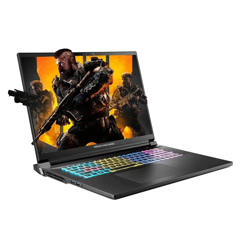 Ноутбук Dream Machines 18 RX5090-18 UHD+/Intel U9-275HX/32GB/1TB/RTX 5090 24GB/DOS/Black (RX5090-18UA28) - фото 3