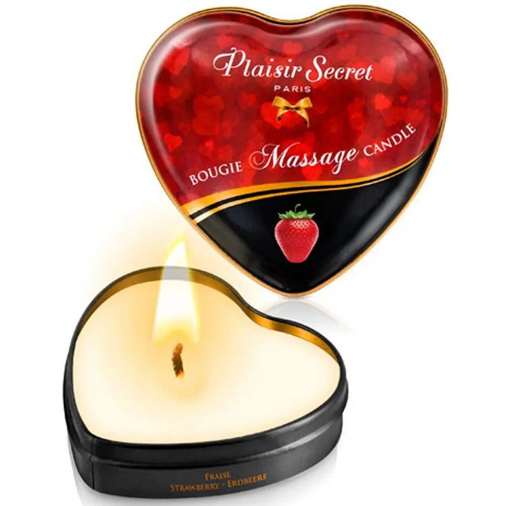 Масажна свічка Plaisirs Secrets Strawberry Plaisirs Secrets SO1867 88262