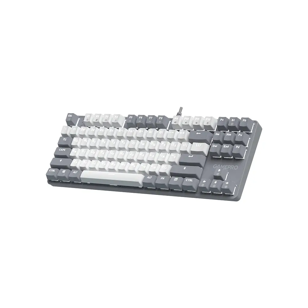 Клавіатура GamePro Genesis Metallic MK110G Outemu Red Switch USB UA Gray (MK110G) - фото 3