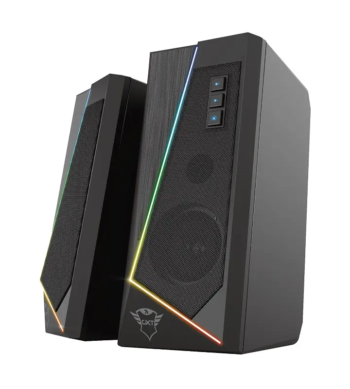 Trust Акустична система (Колонки) 2.0 GXT 609 Zoxa RGB Black - фото 6