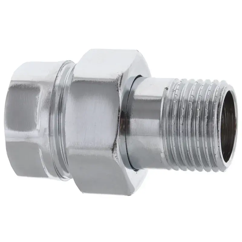 Згін американка (хром) Koer 1/2 "прямий KR.341.chr KR2702