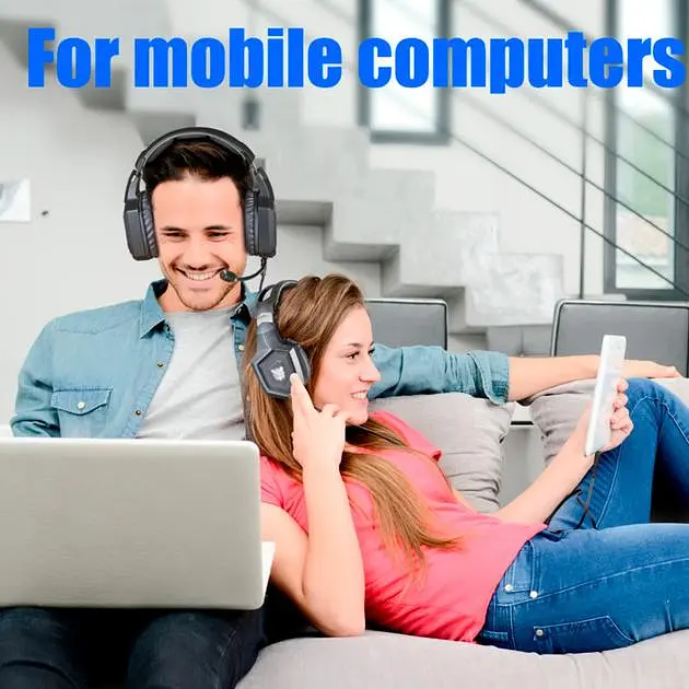 Проводная игровая гарнитура Onikuma Gaming K8, USB, 3.5mm, 2.2m, LED black - фото 6