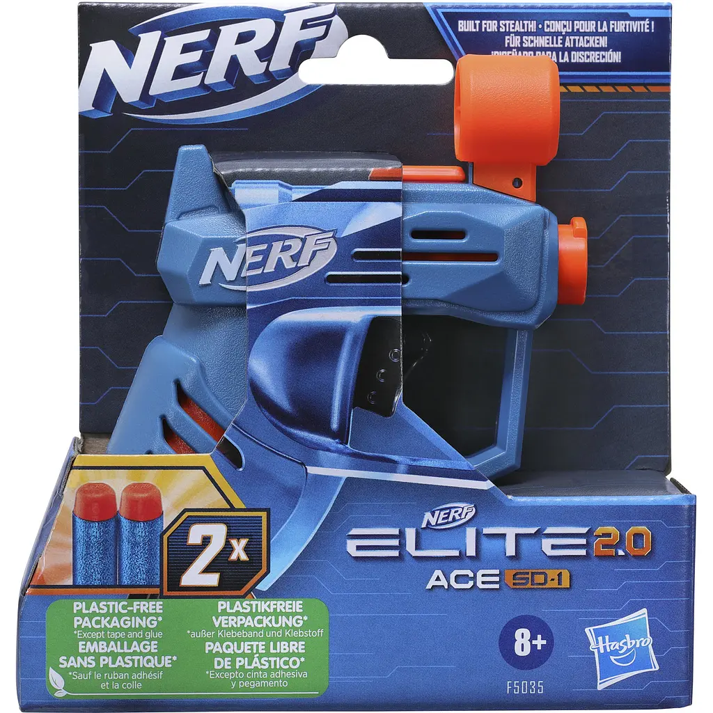 Бластер игрушечный Hasbro Nerf Elite 2.0 Ace CD-1 (F5035) - фото 3
