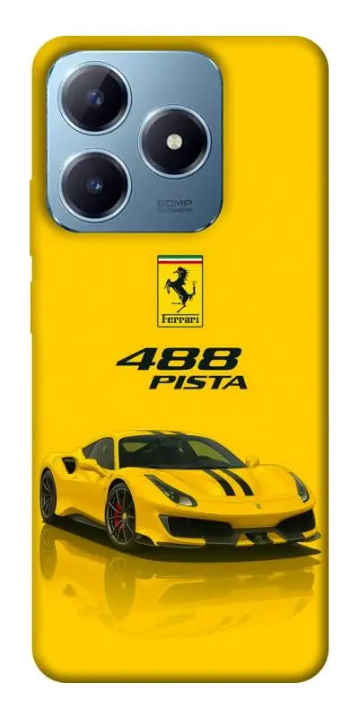TPU чохол Demsky Yellow beast для Realme C63 4G