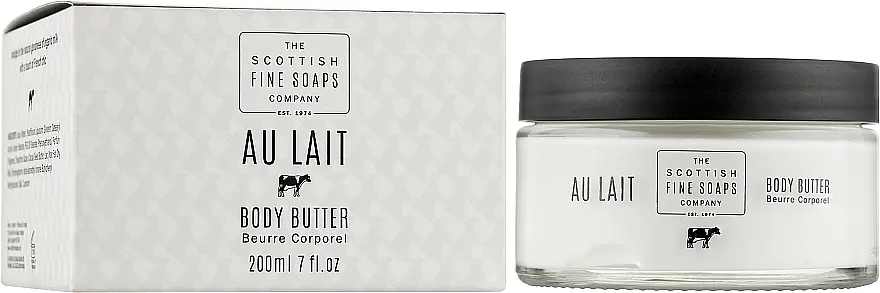 Крем-масло для тела Scottish Fine Soaps Au Lait Body Butter 200 мл (63180) - фото 2